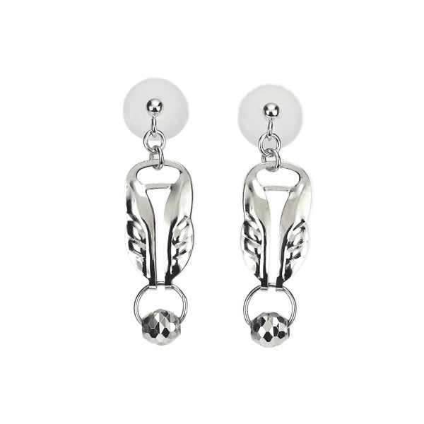 Pt999/Pt850 デザイン ピアス