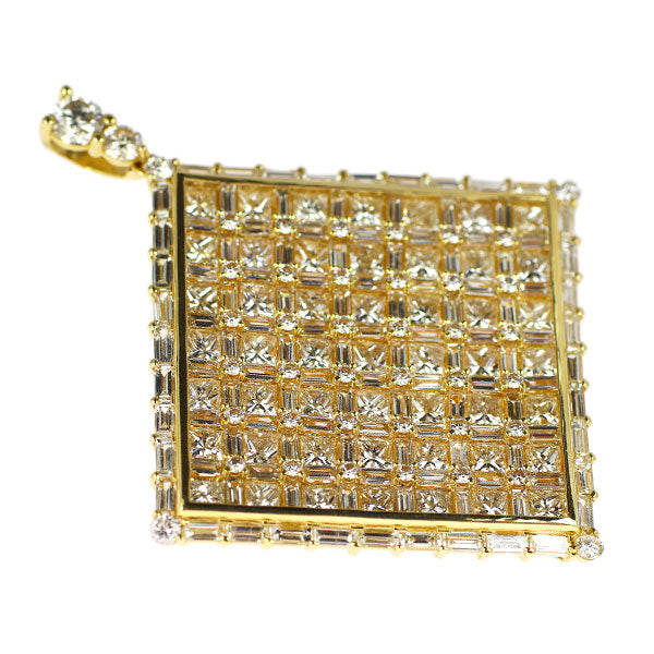 K18YG ダイヤモンド ペンダントトップ 10.00ct
