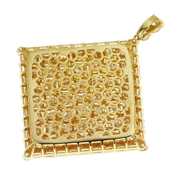 K18YG ダイヤモンド ペンダントトップ 10.00ct