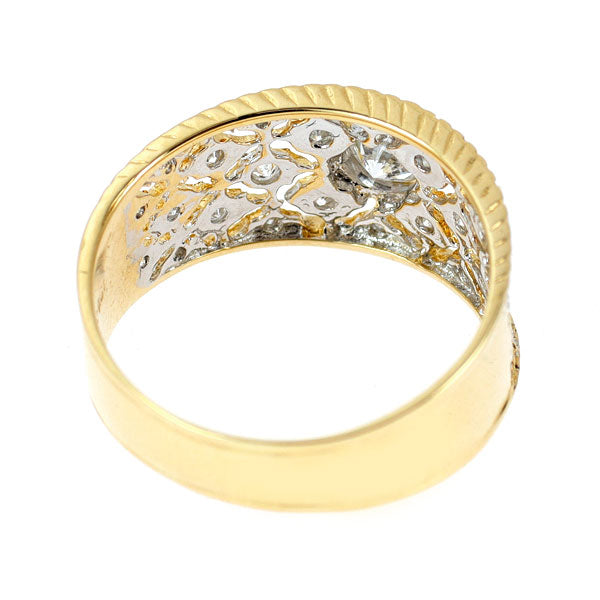 K18YG ダイヤモンド リング 0.45ct