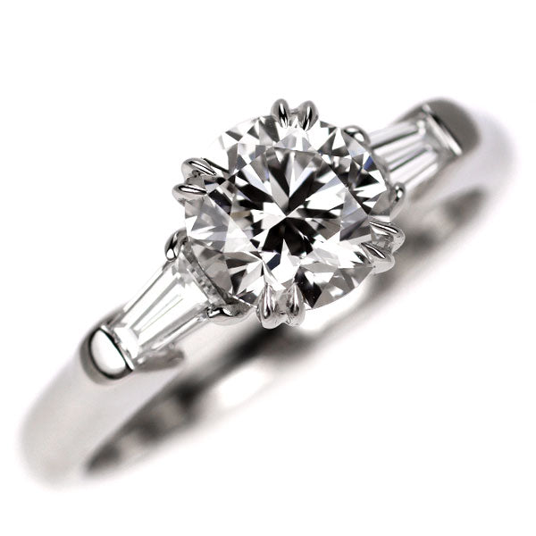 ハリーウィンストン Pt950 ダイヤモンド リング 1.01ct F VVS1 VG クラシック
