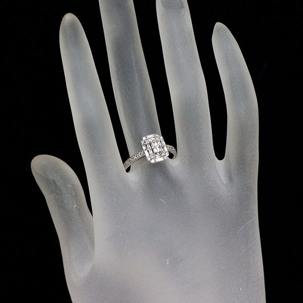 Pt900 ダイヤモンド リング 0.50ct