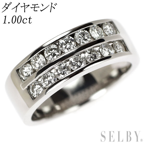Pt900 ダイヤモンド リング 1.00ct