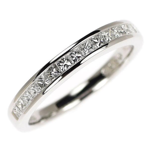 カナディアンダイヤ Pt950 ダイヤモンド リング 0.50ct ハーフエタニティ