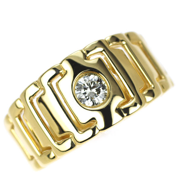 K18YG ダイヤモンド リング 0.44ct