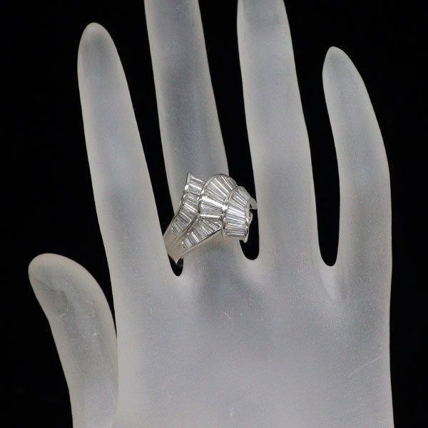 Pt900 ダイヤモンド リング 2.67ct