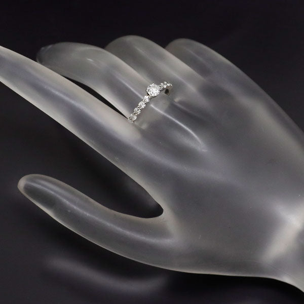 Pt950 ダイヤモンド リング 0.315ct D0.40ct
