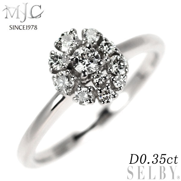 MJC Pt900 ダイヤモンド リング 0.35ct