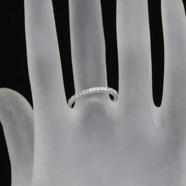K18WG ダイヤモンド リング 0.30ct ハーフエタニティ