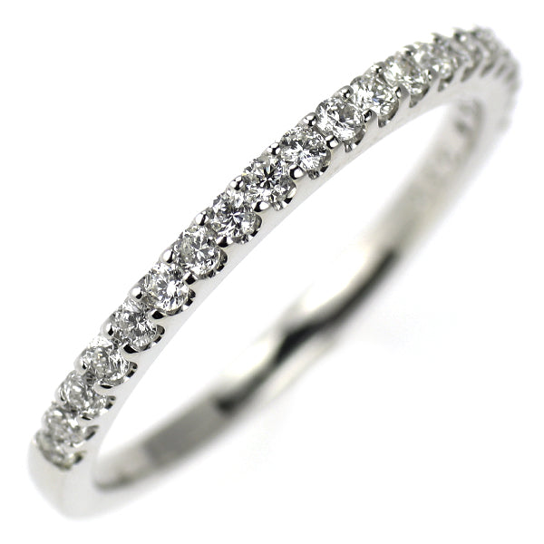 K18WG ダイヤモンド リング 0.30ct ハーフエタニティ