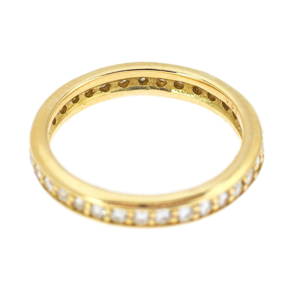 K18YG ダイヤモンド リング 0.50ct フルエタニティ
