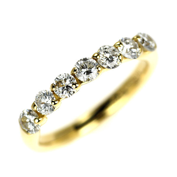 K18YG ダイヤモンド リング 0.74ct