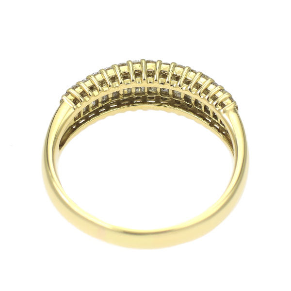 K18YG ダイヤモンド リング 0.84ct