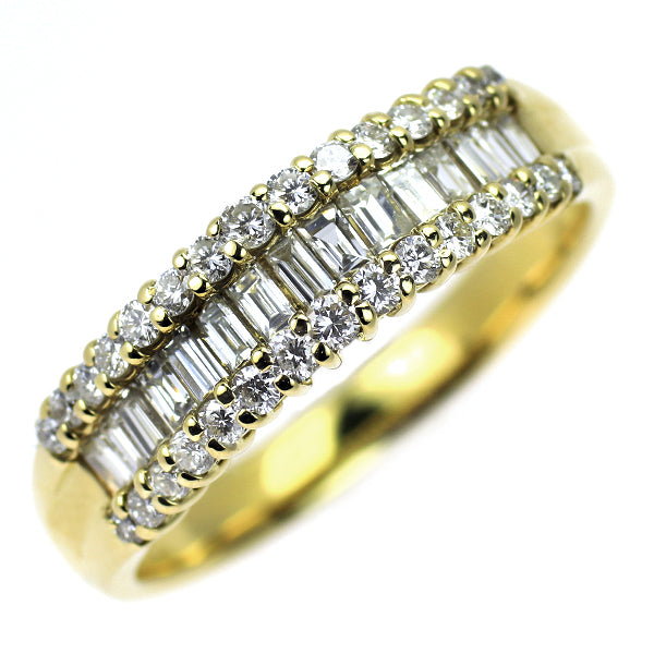 K18YG ダイヤモンド リング 0.84ct
