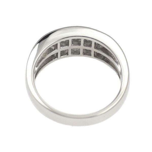 Pt900 プリンセスカット ダイヤモンド リング 1.00ct