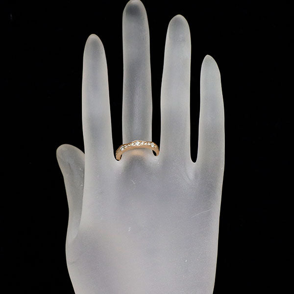 K18PG ダイヤモンド リング 0.50ct