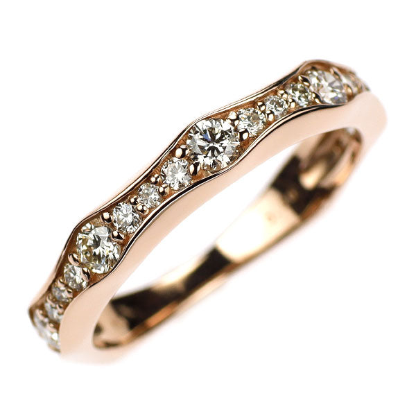 K18PG ダイヤモンド リング 0.50ct