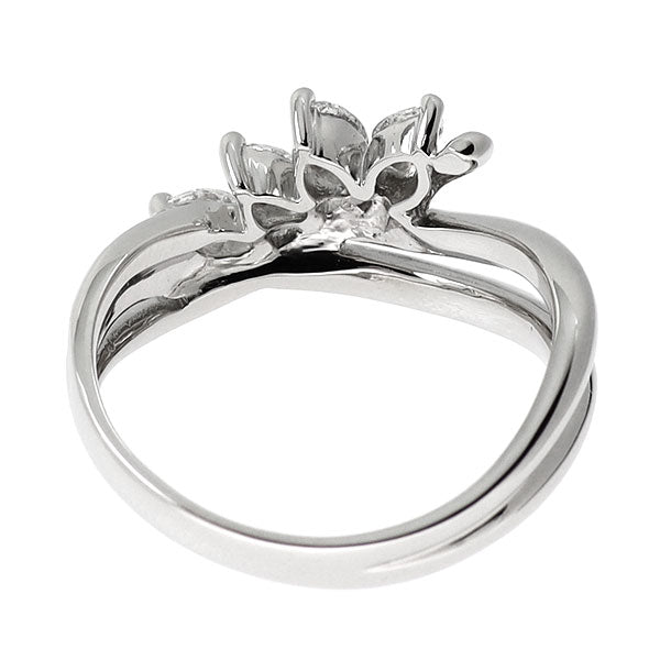 Pt900 マーキス ダイヤモンド リング 0.52ct