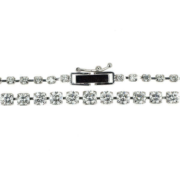 Pt850 ダイヤモンド ネックレス 5.00ct テニス