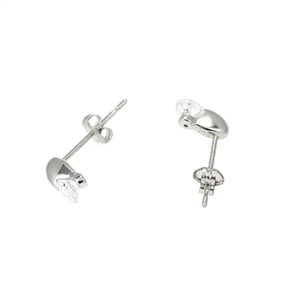 Pt900 ダイヤモンド ピアス 0.51ct E/F SI2 VG