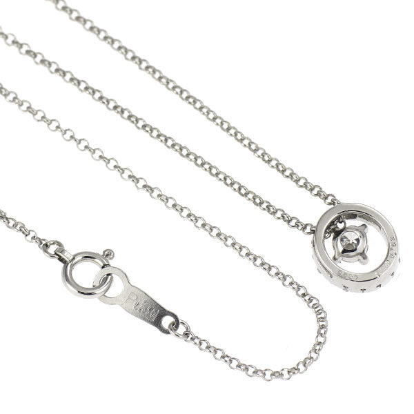 Pt900/ Pt850 ダイヤモンド ペンダントネックレス 0.163ct D0.087ct