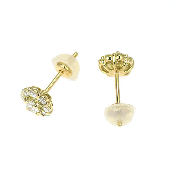 K18YG ダイヤモンド ピアス 0.74ct