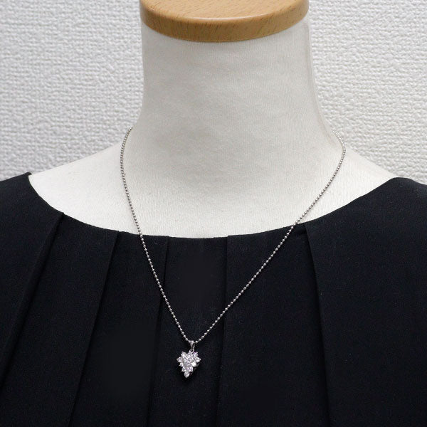Pt900/ Pt850 ダイヤモンド ペンダントネックレス 1.06ct