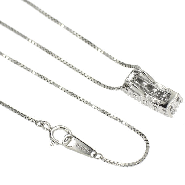 Pt900/ Pt850 ダイヤモンド ペンダントネックレス 0.40ct