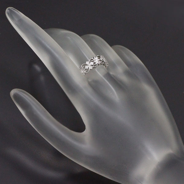 カールブラックバーン K18WG ダイヤモンド リング 0.26ct