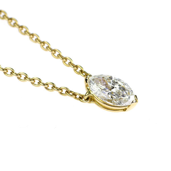 平和堂貿易 K18YG ダイヤモンド ペンダントネックレス 1.01ct