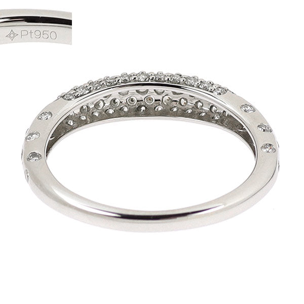 GSTV Pt950 ダイヤモンド リング 0.70ct パヴェ