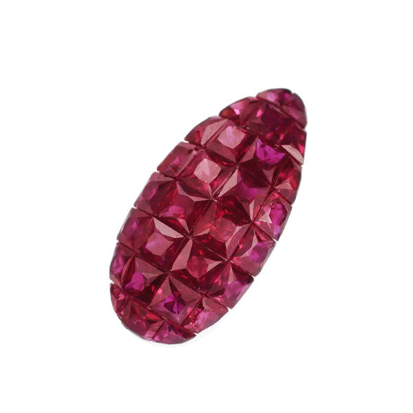 K18WG ルビー ペンダントトップ 1.13ct ミステリーセッティング