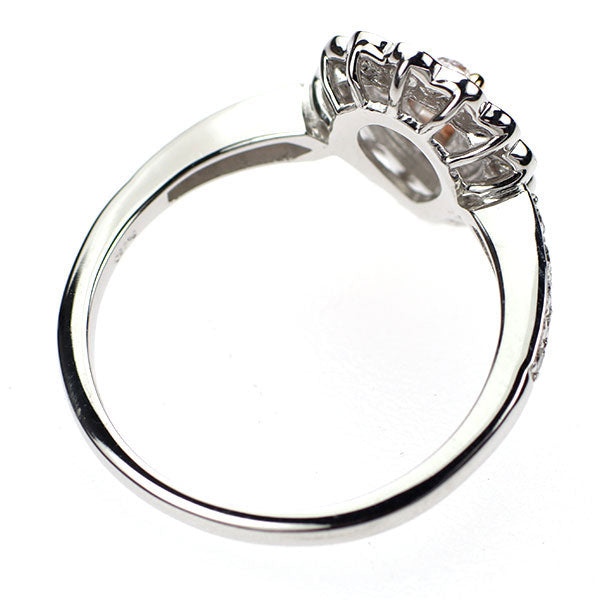 希少 Pt950/ K18PG 天然ピンク ダイヤモンド リング 0.175ct FLPP VS2 D0.71ct