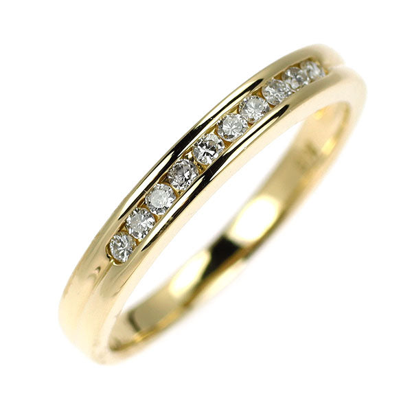 K18YG ダイヤモンド リング 0.11ct