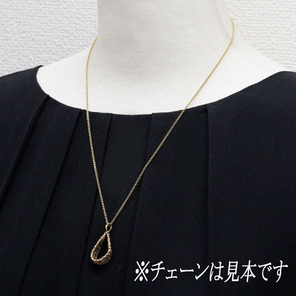 K18YG ダイヤモンド ペンダントトップ 2.50ct