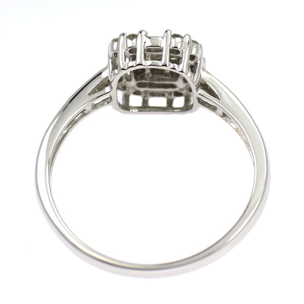 K18WG ダイヤモンド リング 0.30ct