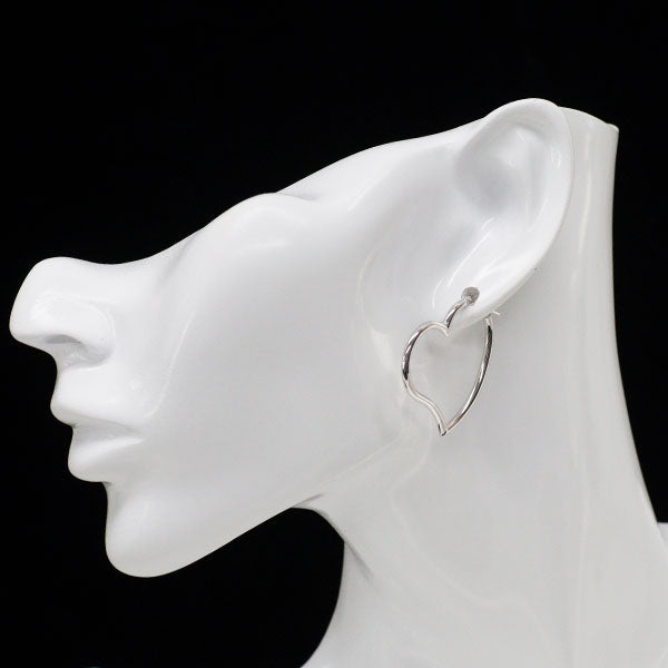 K14WG フープピアス　ハート K14WG フープ ピアス ハート — セルビーオンラインストア