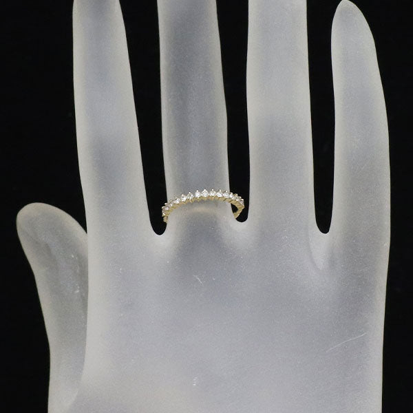 K10YG ダイヤモンド リング 0.21ct