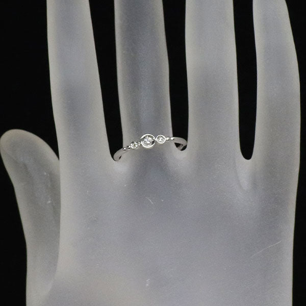 K10WG ダイヤモンド リング 0.05ct