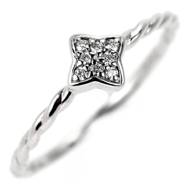 4℃ ダイヤモンド リング K10WG K10WG ダイヤモンド リング 0.04ct — セルビーオンラインストア