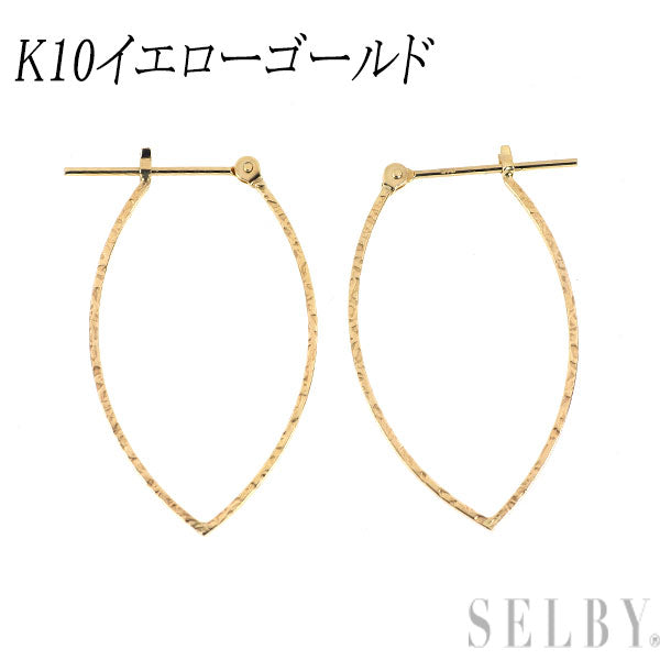 K10YG デザイン フープピアス