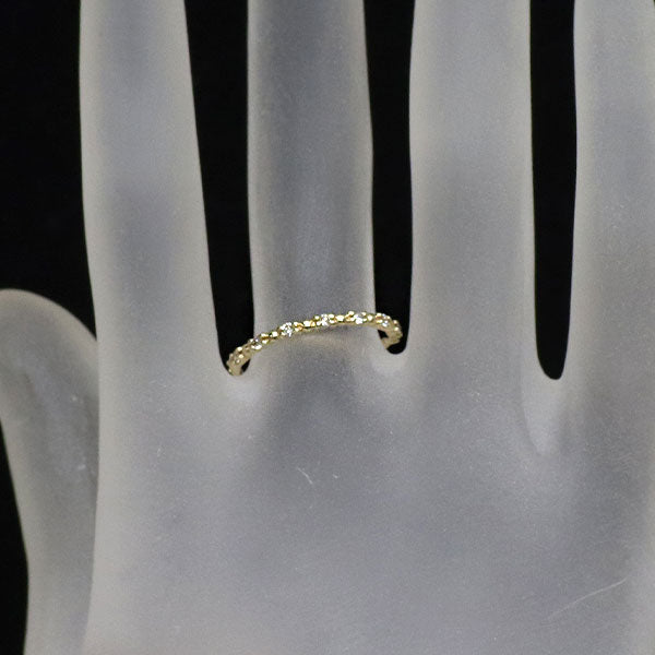 K10YG ダイヤモンド リング 0.09ct