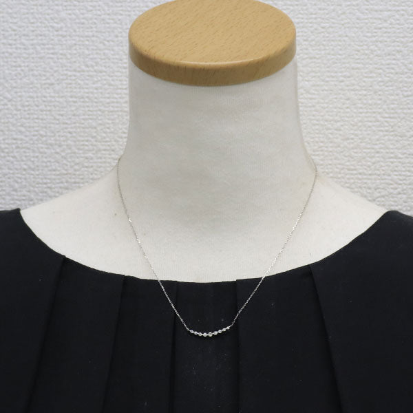 Pt900 Pt850 サファイア　1.15 ダイヤモンド　0.20 ネックレス Pt900 Pt850 サファイア 1.15 ダイヤモンド 0.20 ネックレス - メルカリ