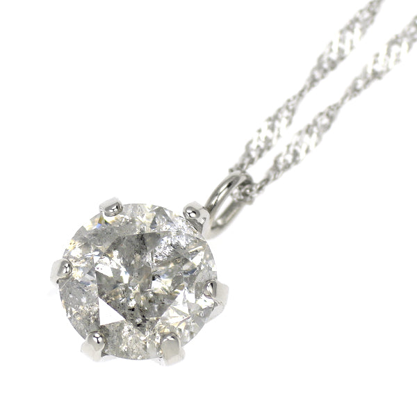 Pt999/ Pt850 ダイヤモンド ペンダントネックレス 0.50ct — セルビー