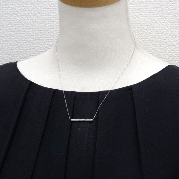 Pt900/ Pt850 ダイヤモンド ペンダントネックレス 0.20ct