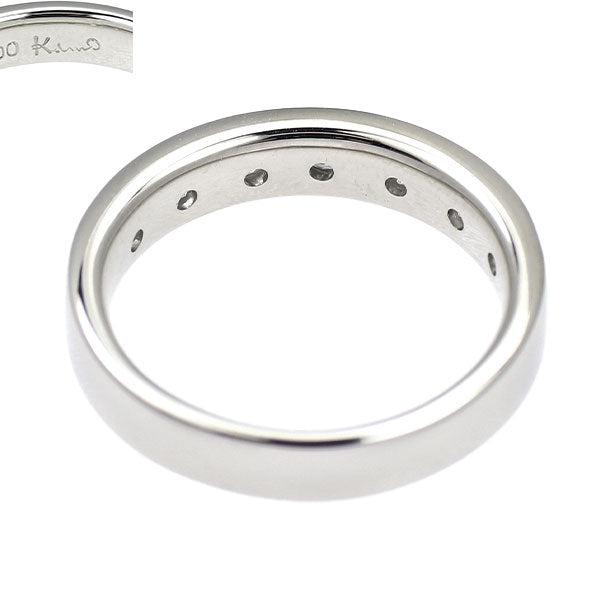 ケイウノ Pt900 ダイヤモンド リング 0.361ct ハーフエタニティ