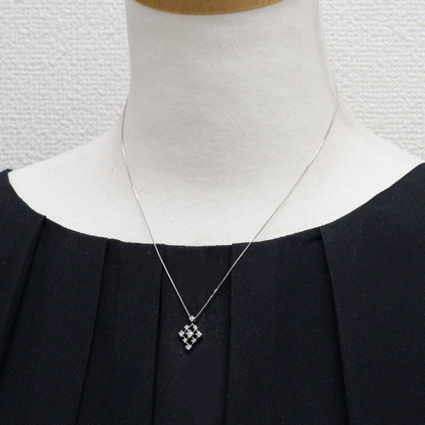 ヴァンドーム青山 Pt950/ Pt850 ダイヤモンド ペンダントネックレス 0.26ct