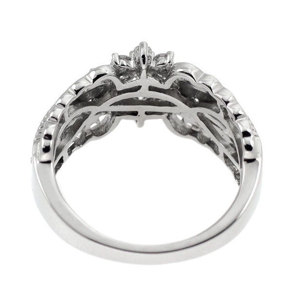Pt950 ダイヤモンド リング 0.55ct アンティークレース