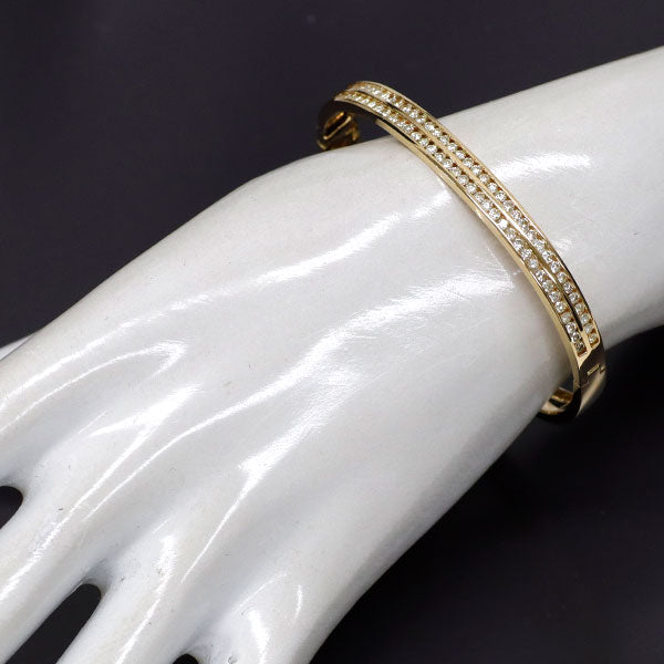 K18YG ダイヤモンド バングル 2.00ct