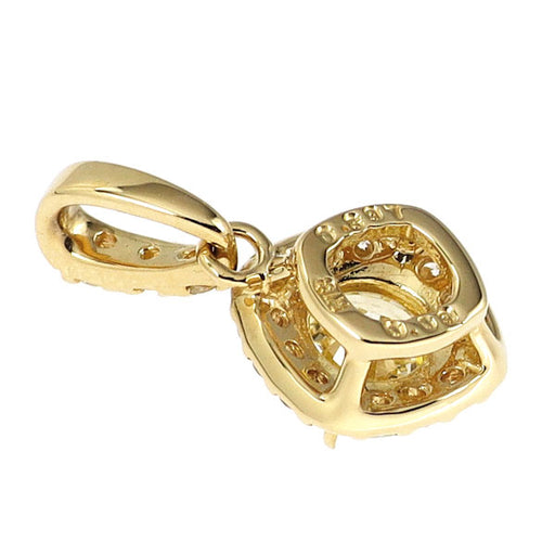 K18YG ダイヤモンド ペンダントトップ 0.397ct D0.09ct — セルビー